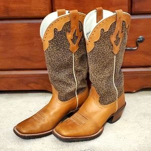 Ariat Animal Print Cowgirl Boots